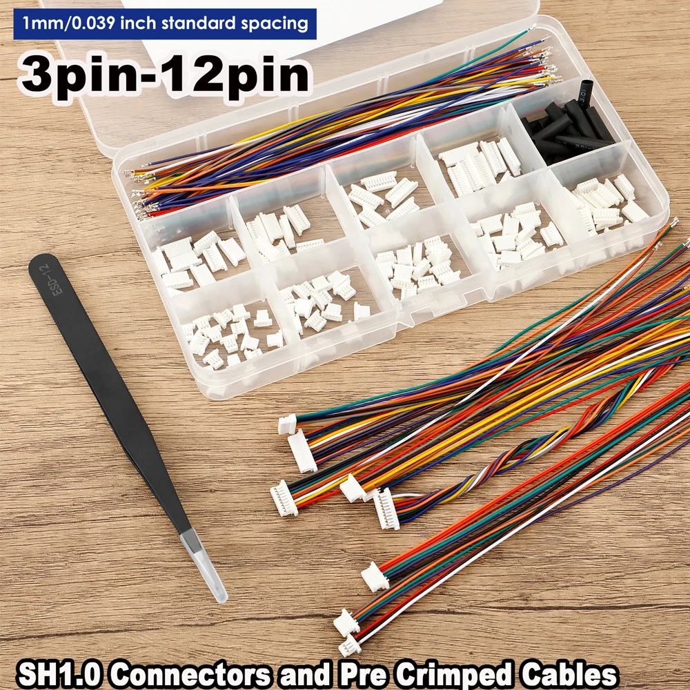 SH1.0mm Connector Kit with 150 - Drone Kit Plug And Play ulasan dan harga