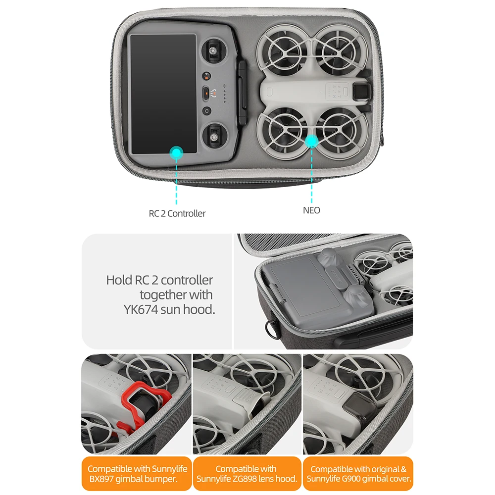 For DJI NEO RC 2 Remote Contro - Drone Kit With Camera ulasan dan harga