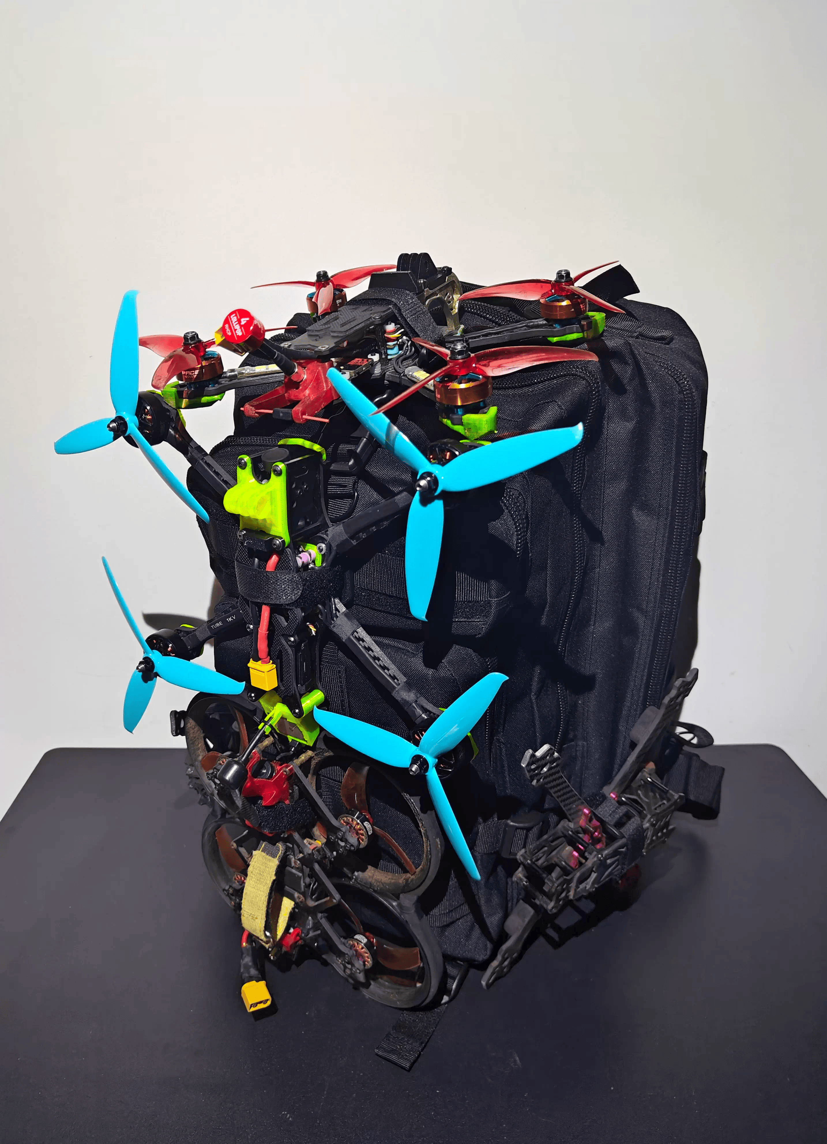 FPV Backpack Military Hang 4-5 - Drone Kit Octocopter ulasan dan harga