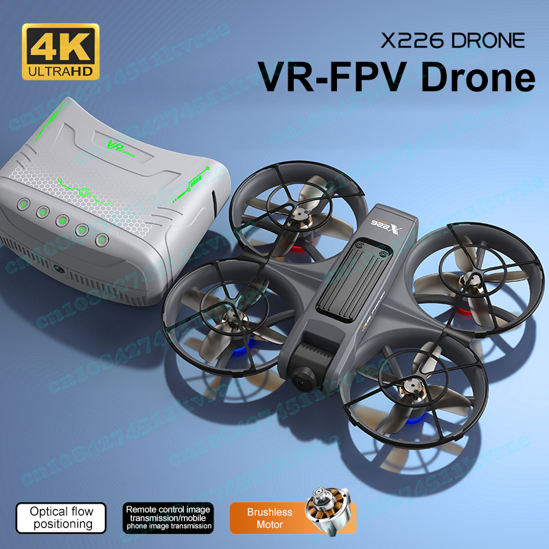 X226 VR FPV Drone 4K HD Dual C - Drone Kit With Camera ulasan dan harga