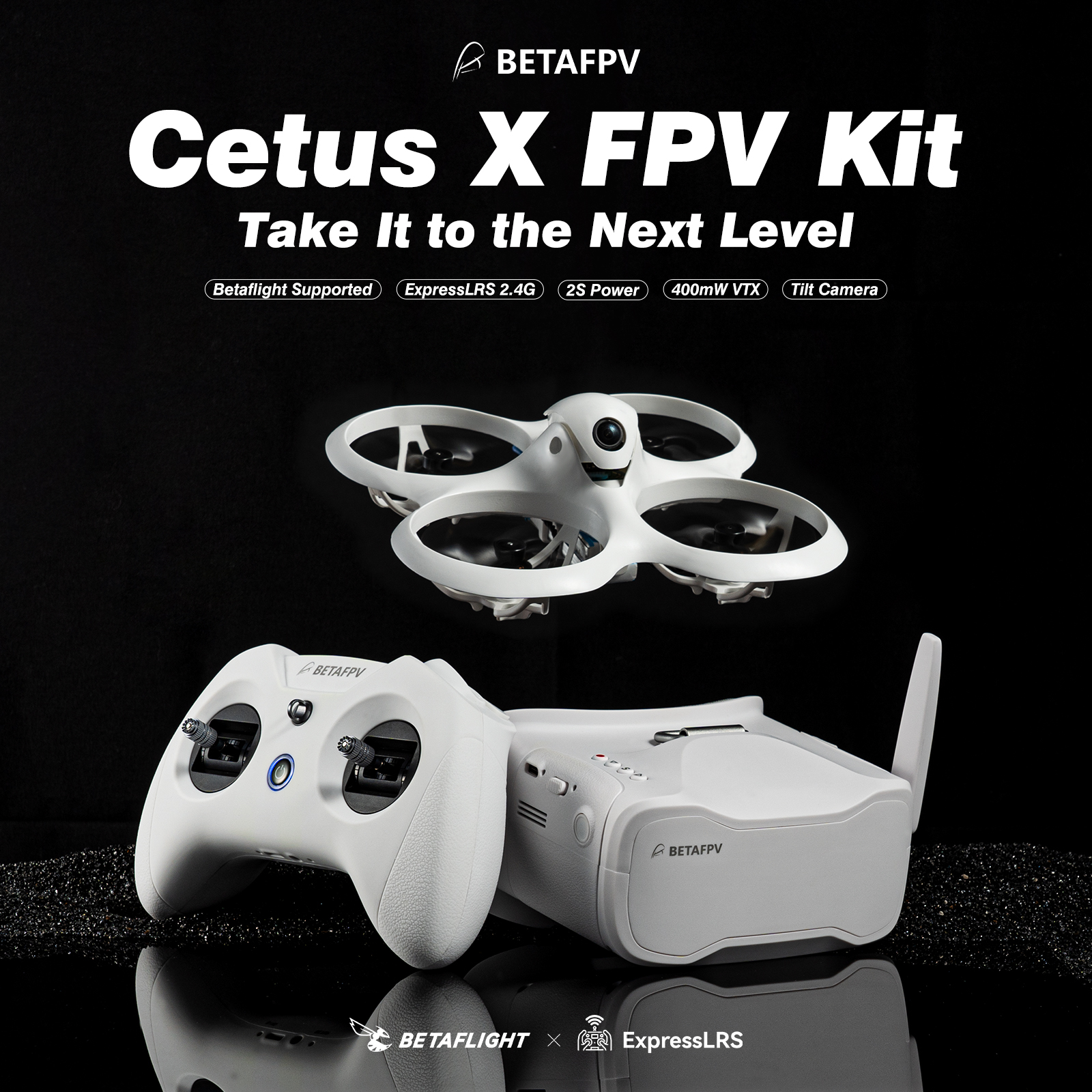 BETAFPV Cetus X FPV Kit Racing - Drone Kit Octocopter ulasan dan harga
