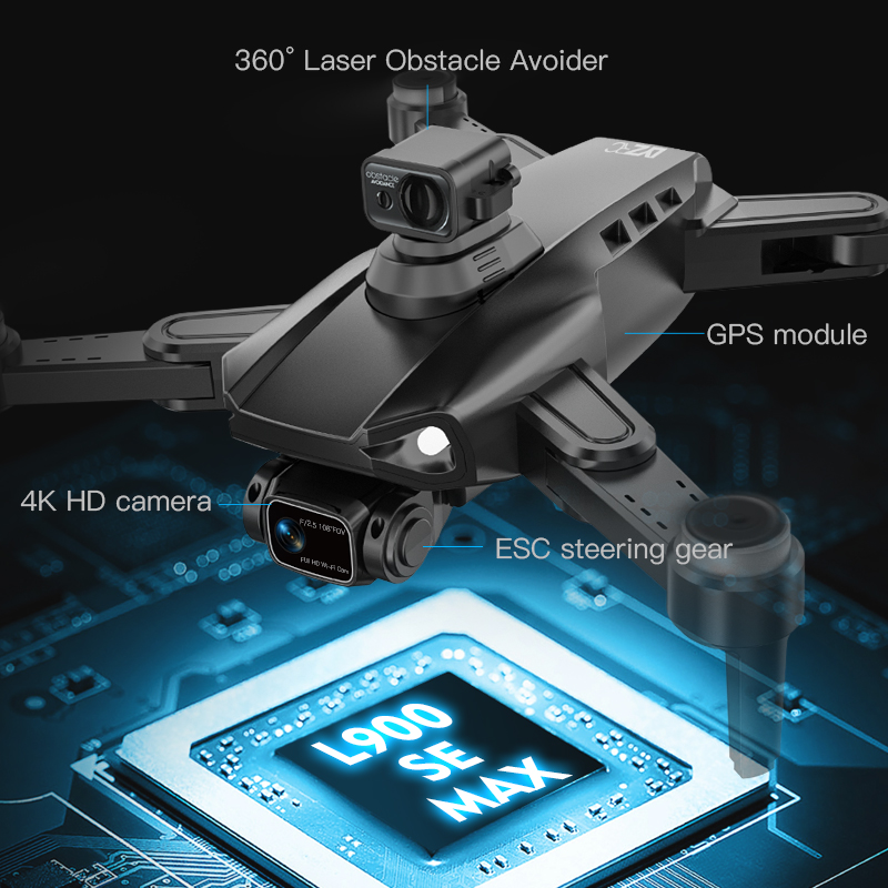 L900/L200 Pro MAX Professional - Drone Kit Vtol ulasan dan harga