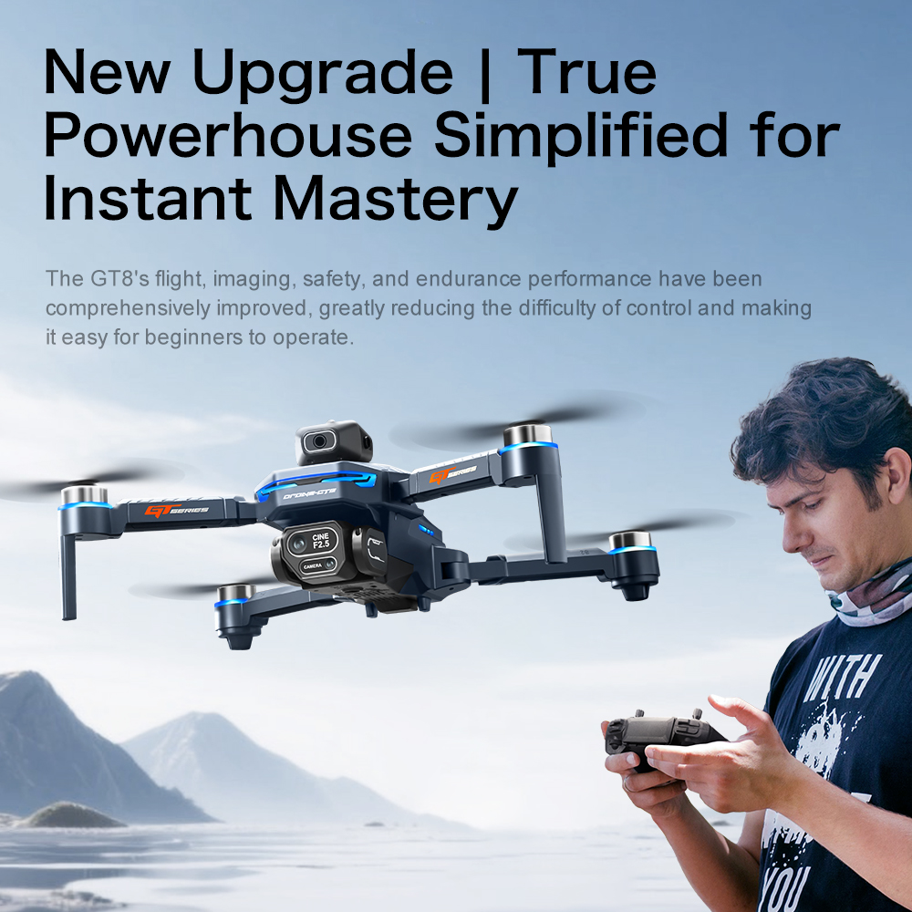 Lenovo GT8 Drone 8K Profession - Drone Kit Long Range ulasan dan harga