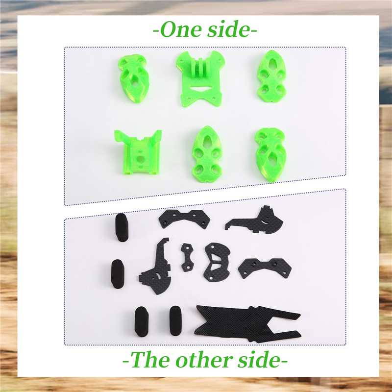 For FPV Racing Drone Frame Kit - Drone Kit Parts Included ulasan dan harga