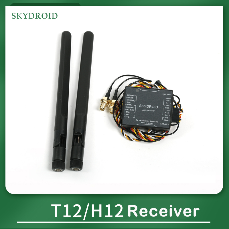 Skydroid H12 T12 Receiver with - Drone Kit Hexacopter ulasan dan harga