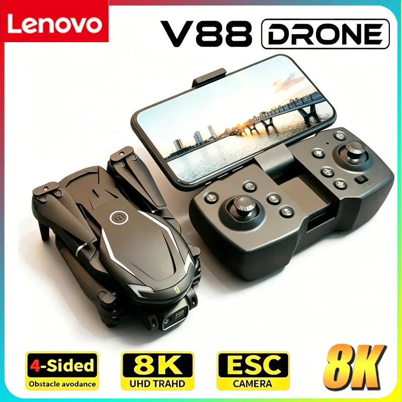 Lenovo 2026 New V88 Profession - Drone Kit Long Range ulasan dan harga