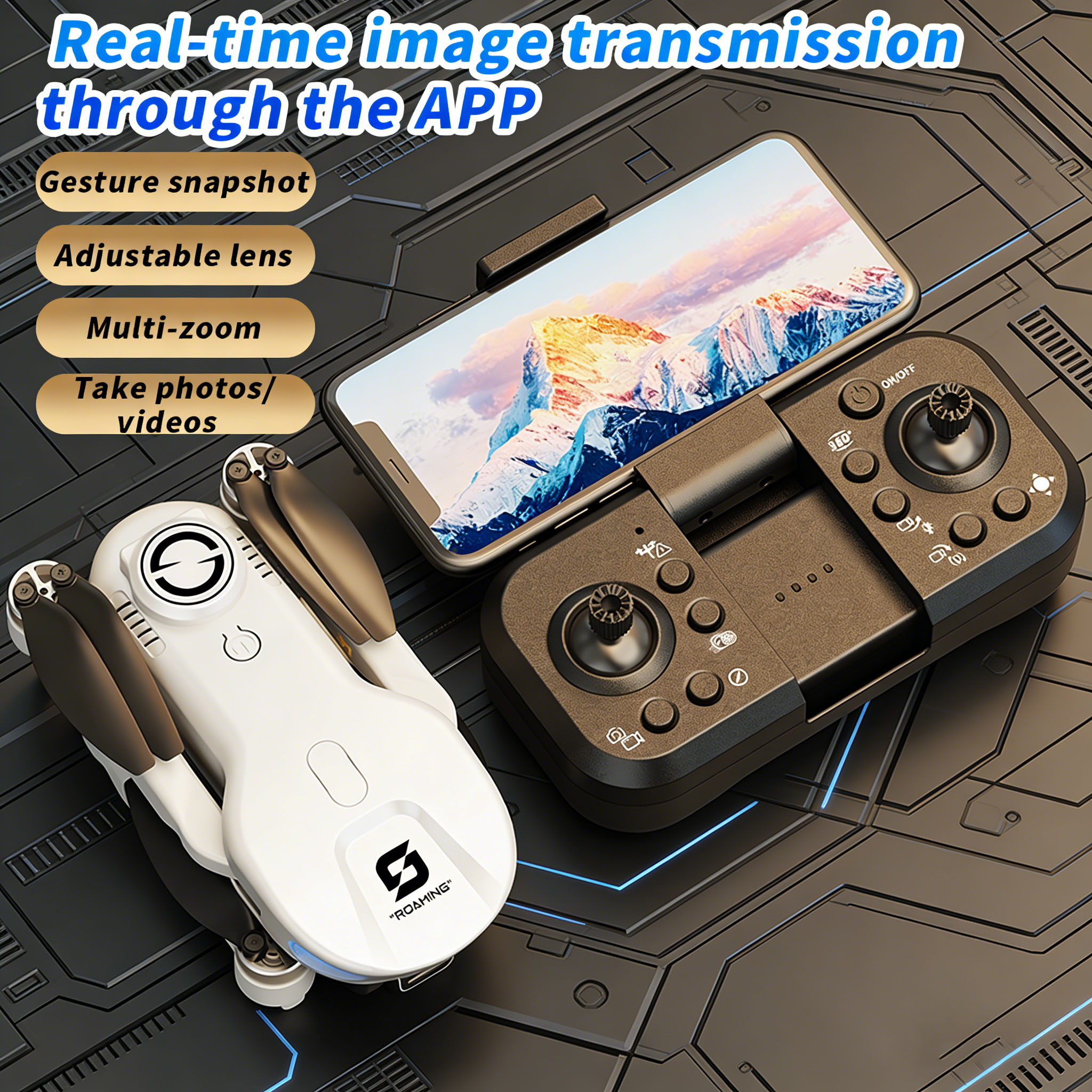 HD 8K Professional GPS Drone w - Drone Kit Hexacopter ulasan dan harga