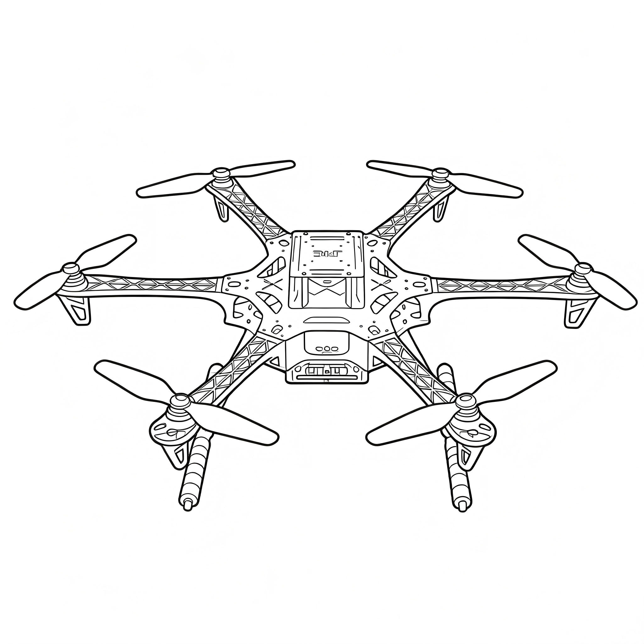 S550 RC Hexacopter Drone Frame - Drone Kit Hexacopter ulasan dan harga