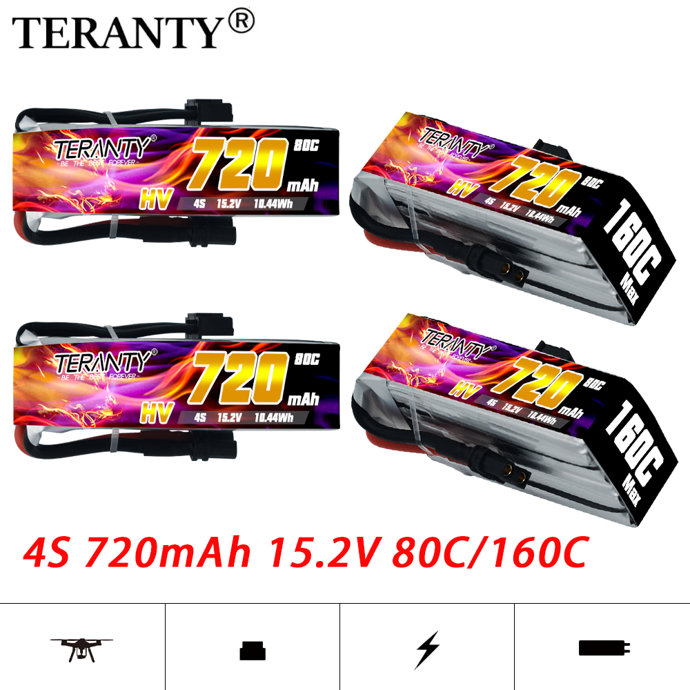 TERANTY 720mAh 4S 15.2V HV Lip - Drone Kit Racing ulasan dan harga