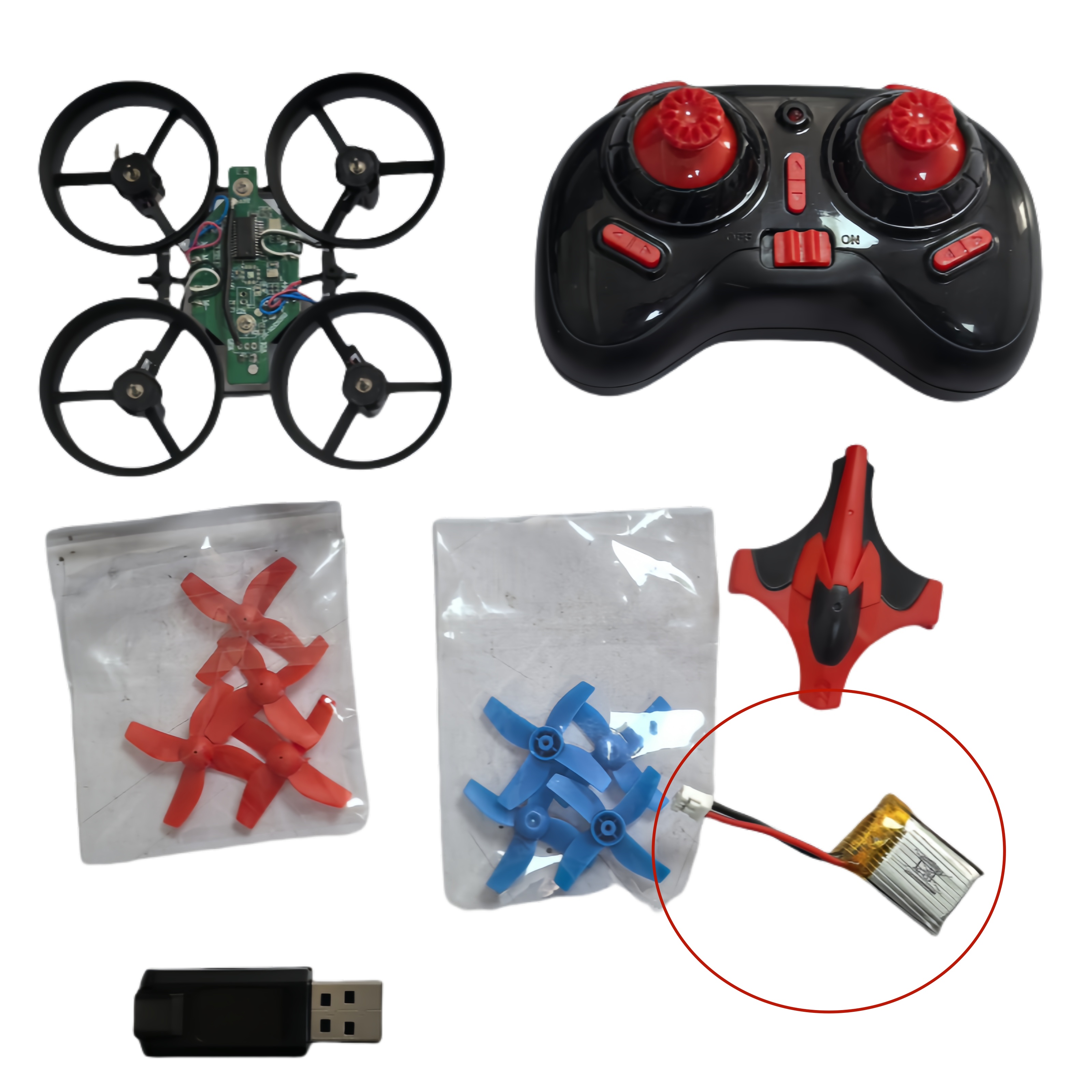 DIY RC Drone Parts 2.4GHz Each - Drone Kit Build Yourself ulasan dan harga