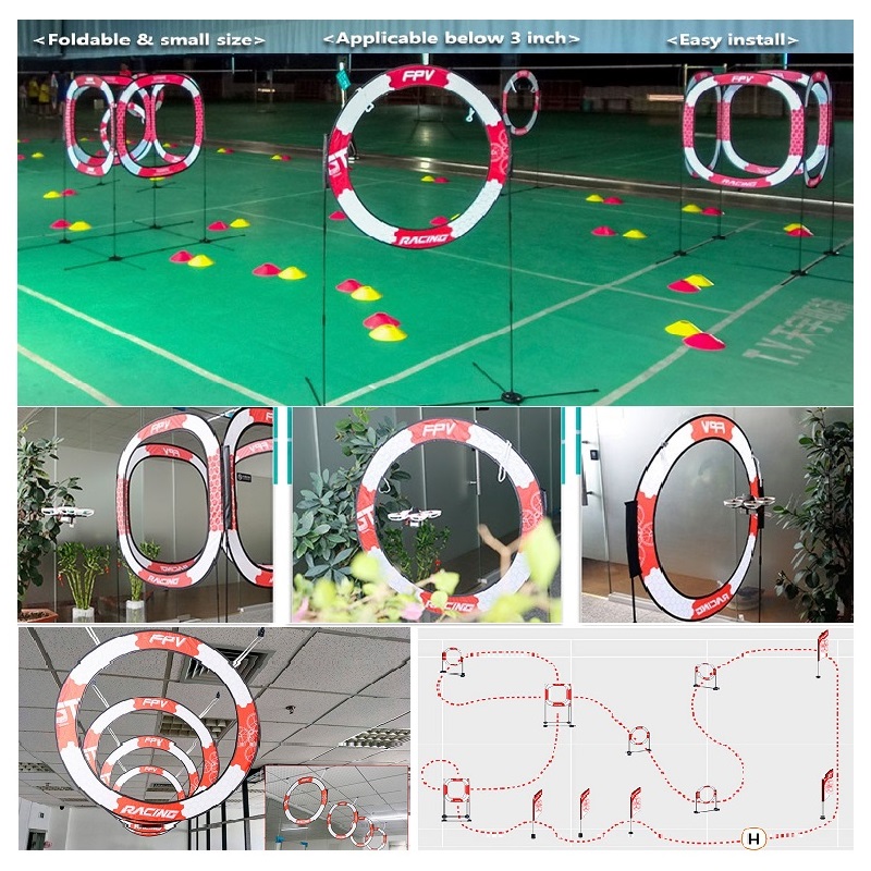 FPV Racing goal Gate airplane  - Drone Kit Vtol ulasan dan harga