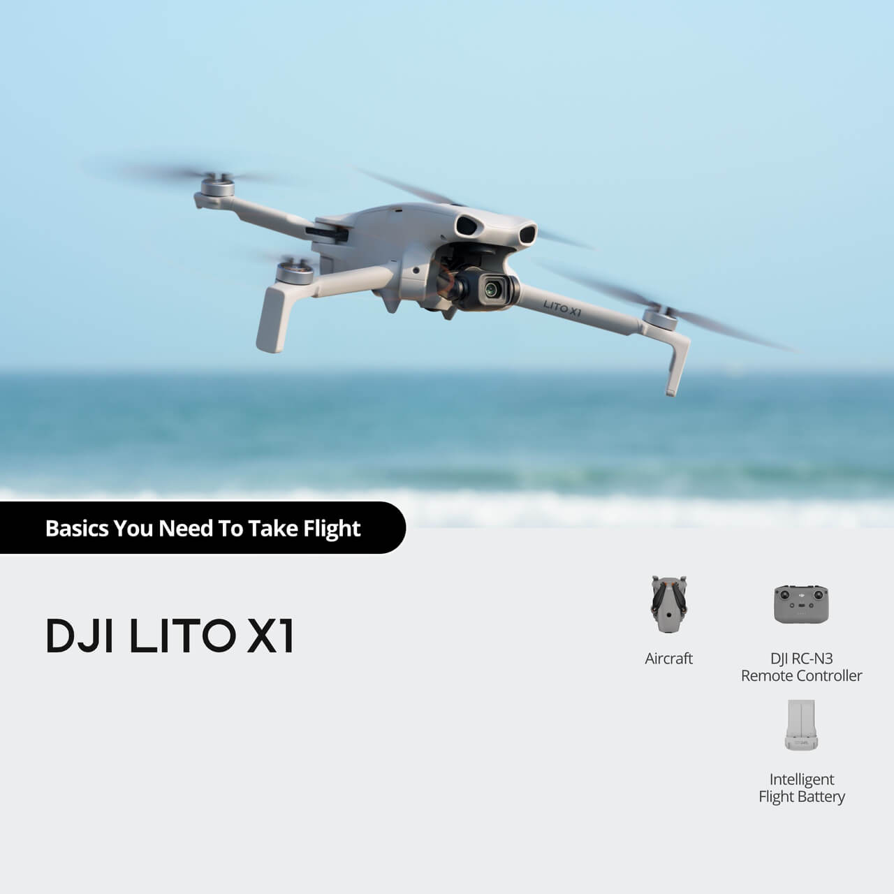 Lito X1 Smooth Flight Kit RC-N - Drone Kit With Camera ulasan dan harga
